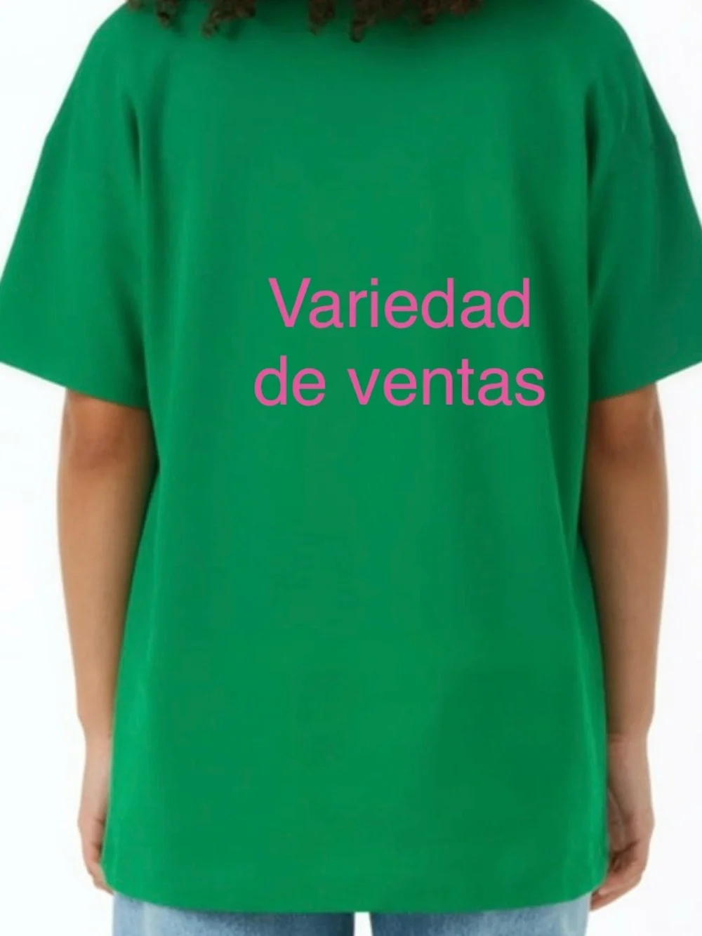 Hello Kitty Green Graphic Tee with Pink Bow
